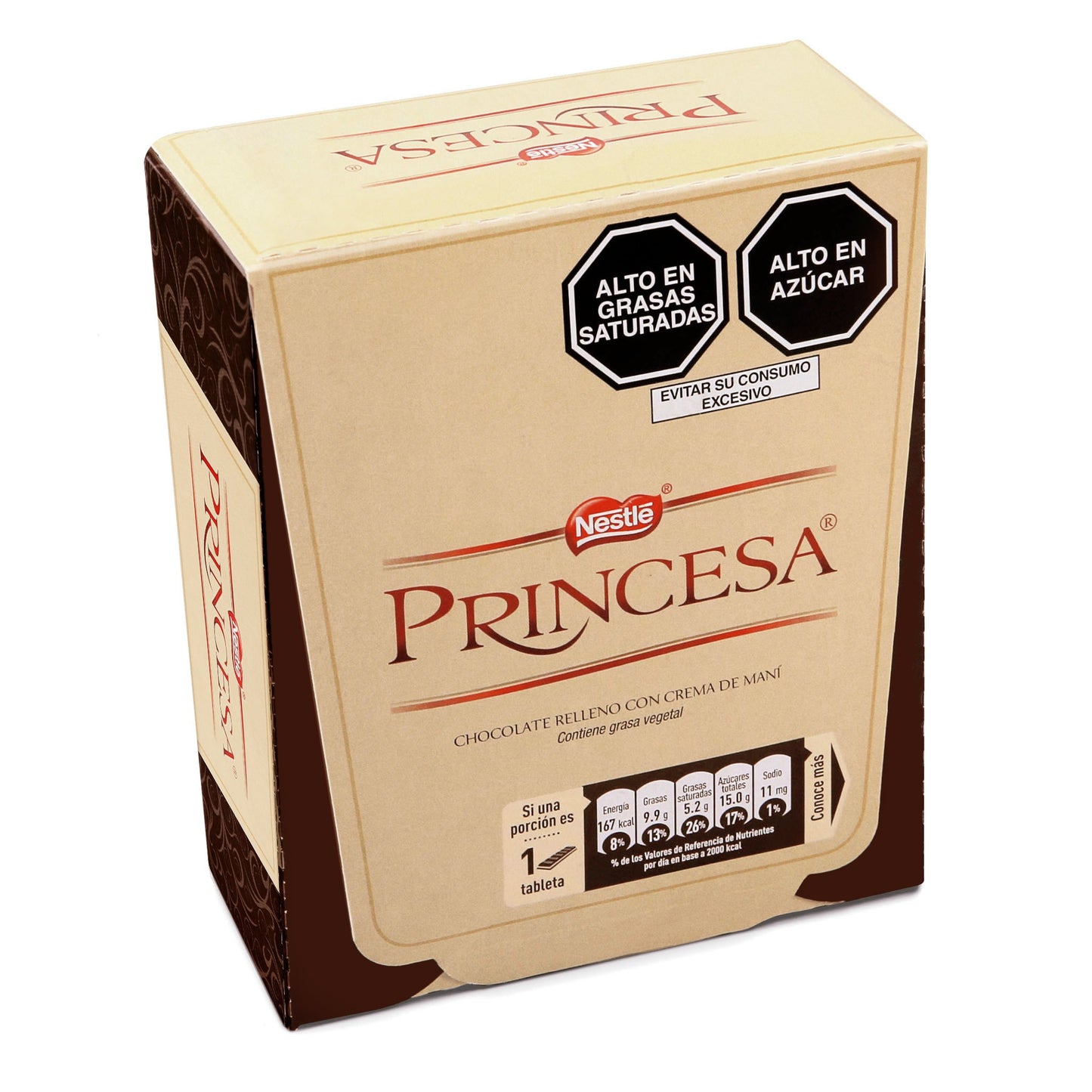Princesa Barra Display 20 uni x 30 gr. c/u