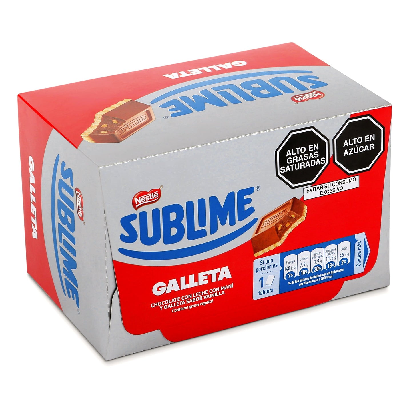 Sublime Chocolate Galleta 24 uni x 28 gr. c/u