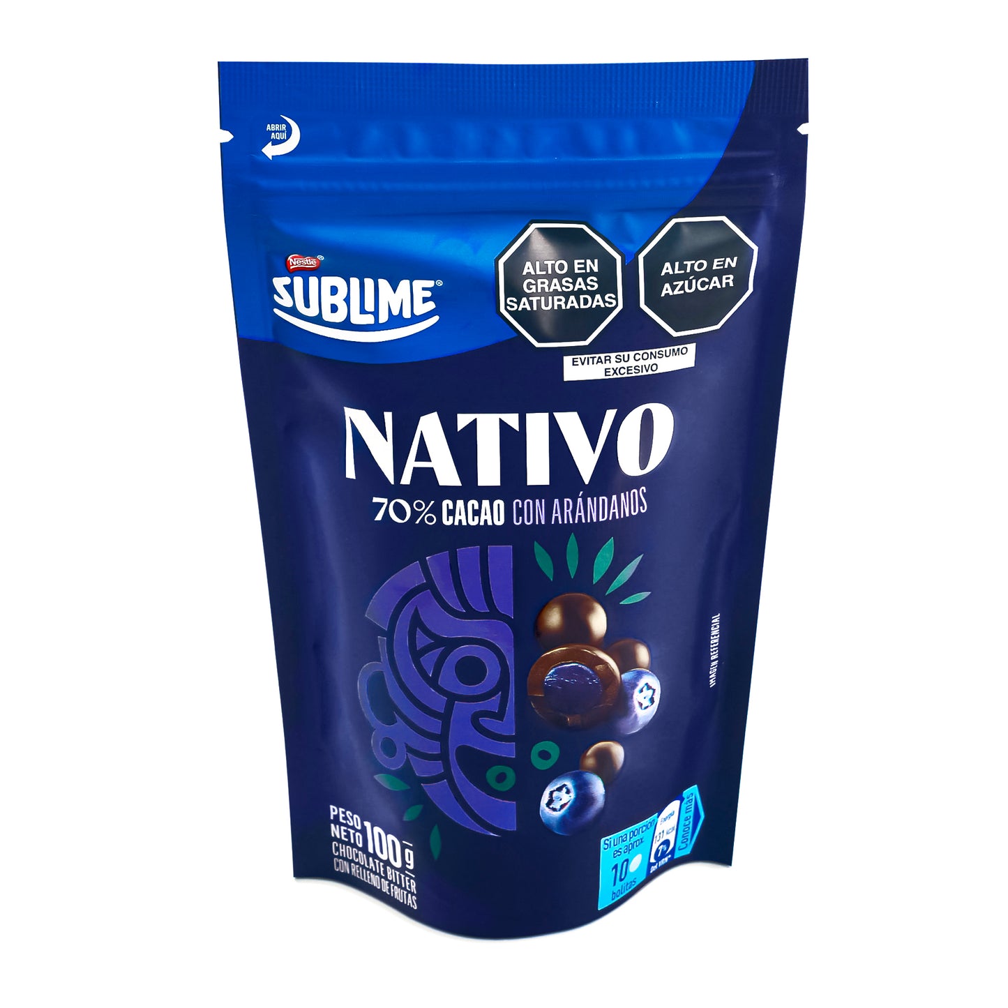 Sublime Nativo Arándano 100 gr.