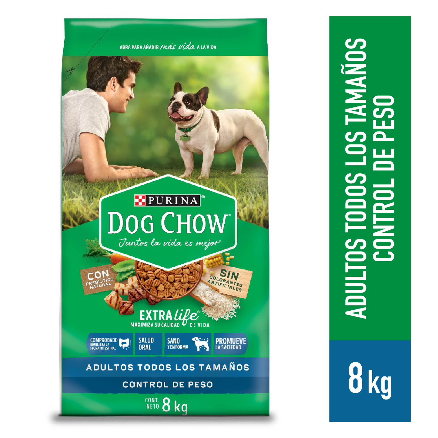 Alimento para perro Dog Chow Adulto Control de peso 8kg