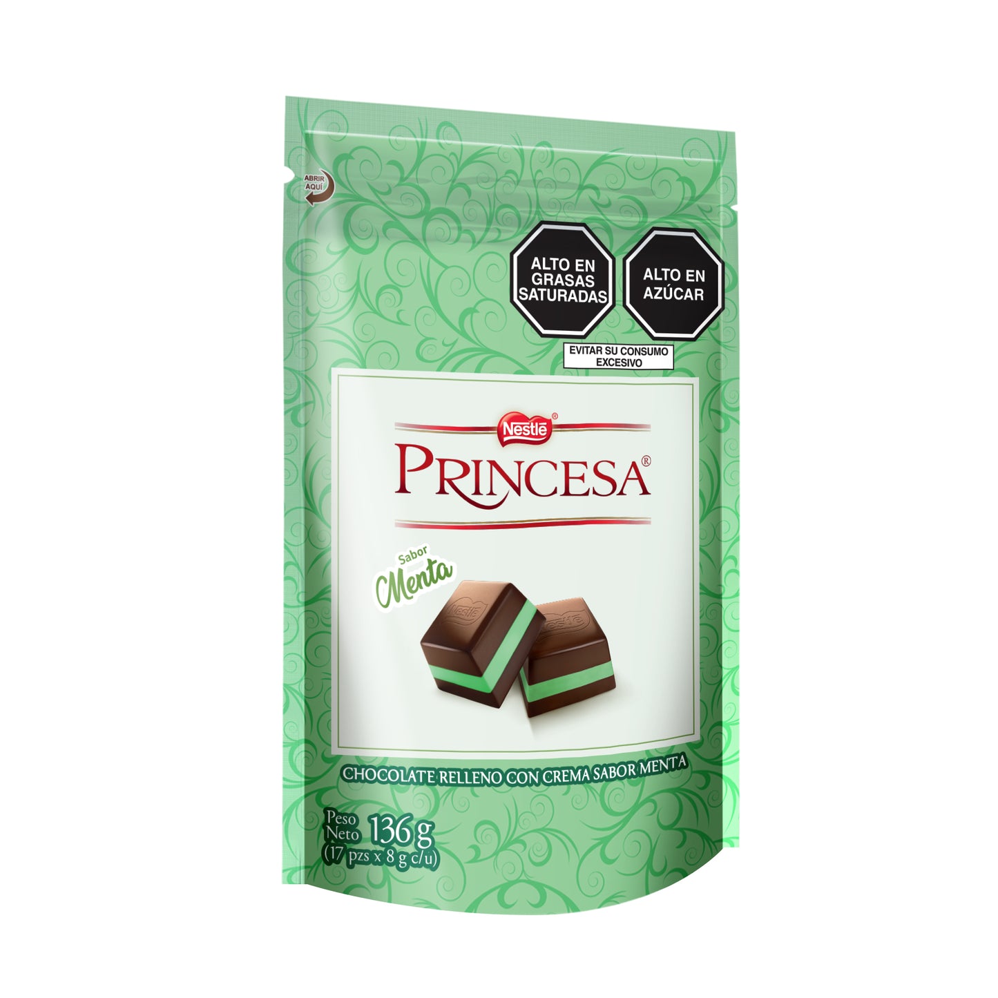 Princesa Menta Doypack 136 gr.