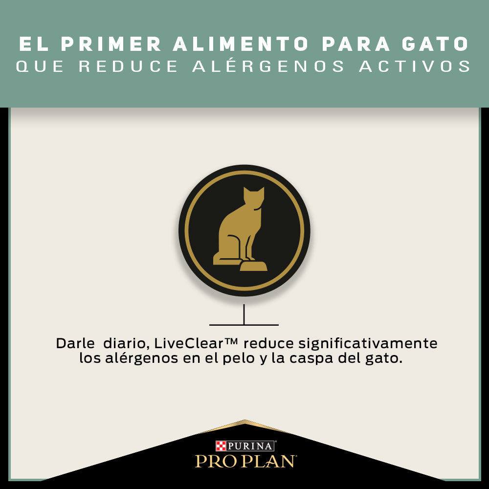 Purina® Pro Plan® LiveClear Alimento Reductor de Alérgenos 1kg