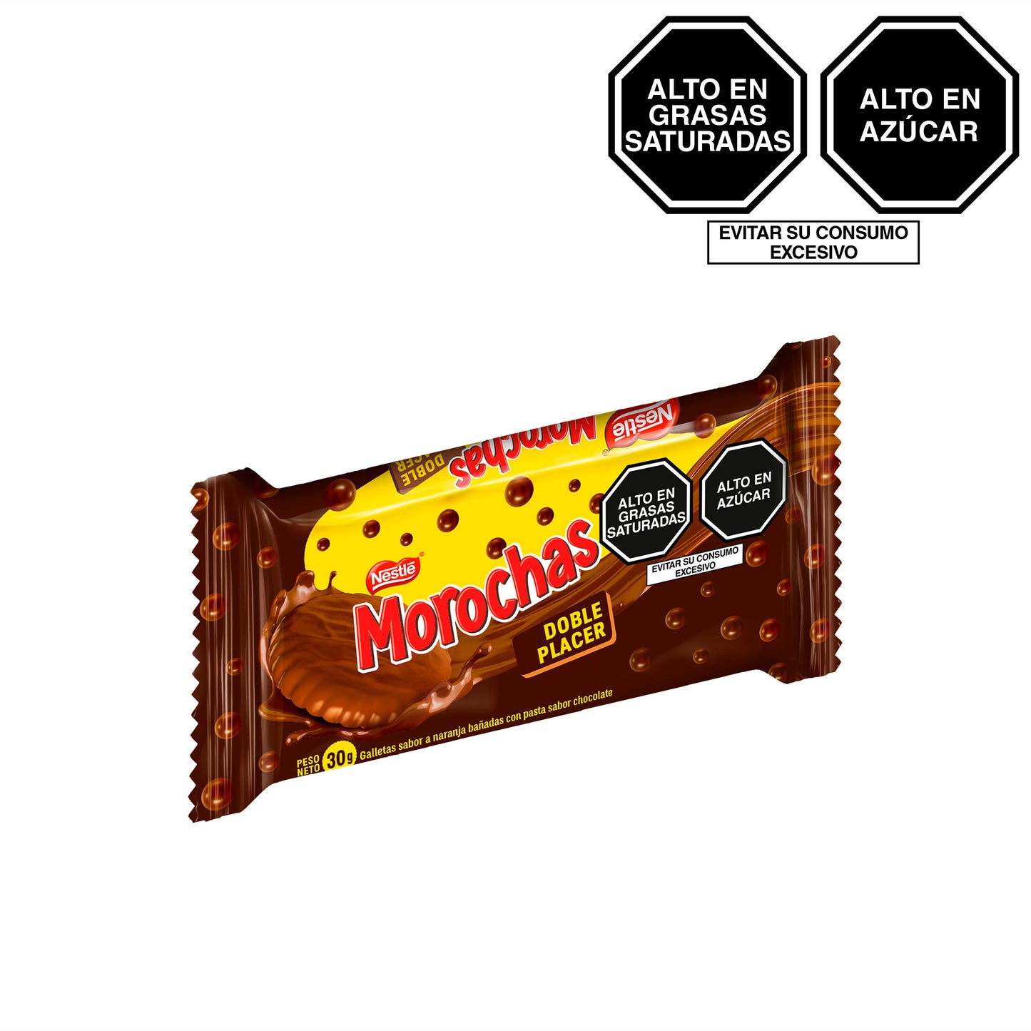 Galletas Morochas Doble Placer 6 pack de 34.4 gr. c/u
