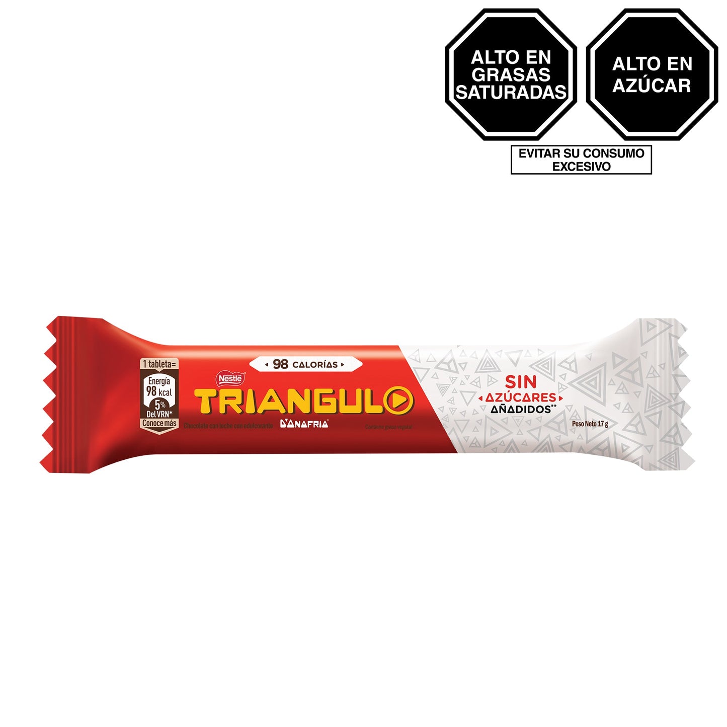 Chocolate Triángulo Sin Azúcares Añadidos 17 gr.