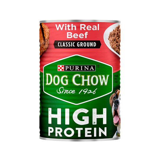 Alimento Húmedo Perro Dog Chow High Protein Carne 368 gr