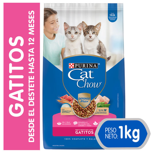 Alimento para Gatos Cat Chow Gatitos en bolsa de 1kg