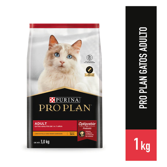 Alimento para gatos Pro Plan Adulto 1kg