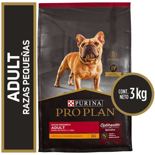 Alimento para perros Adultos mini y pequeños Pro Plan® 3kg