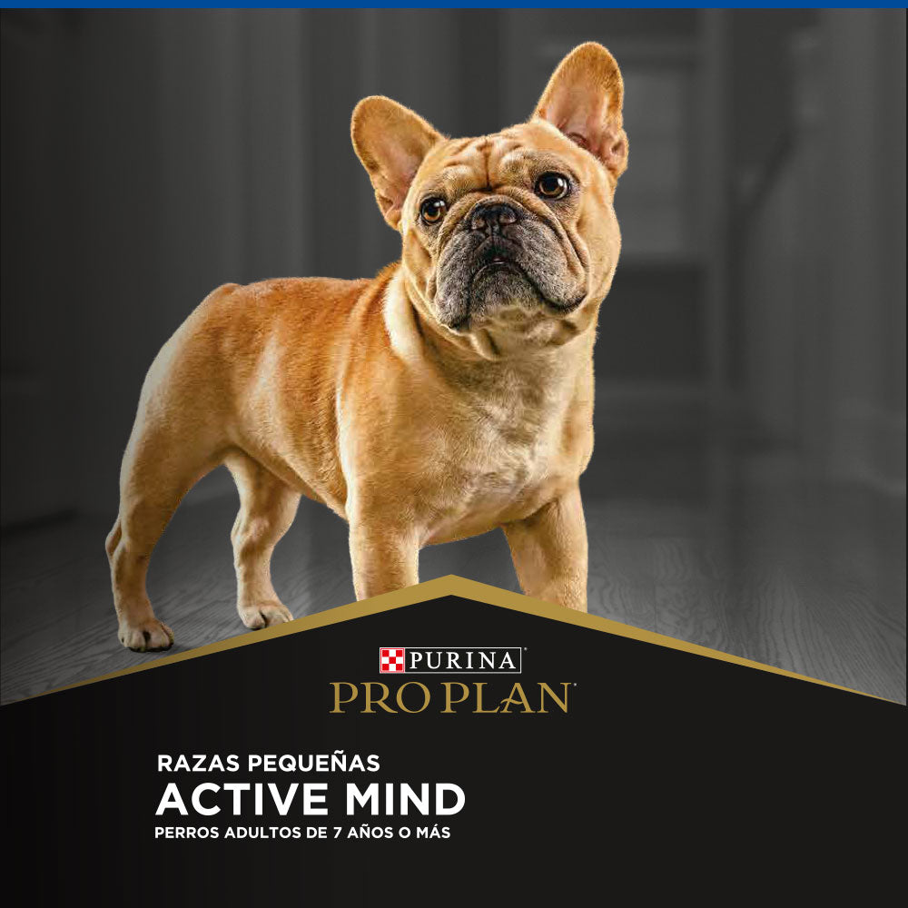 Alimento para perros minis y pequeños +7 años Pro Plan® Active Mind 3kg