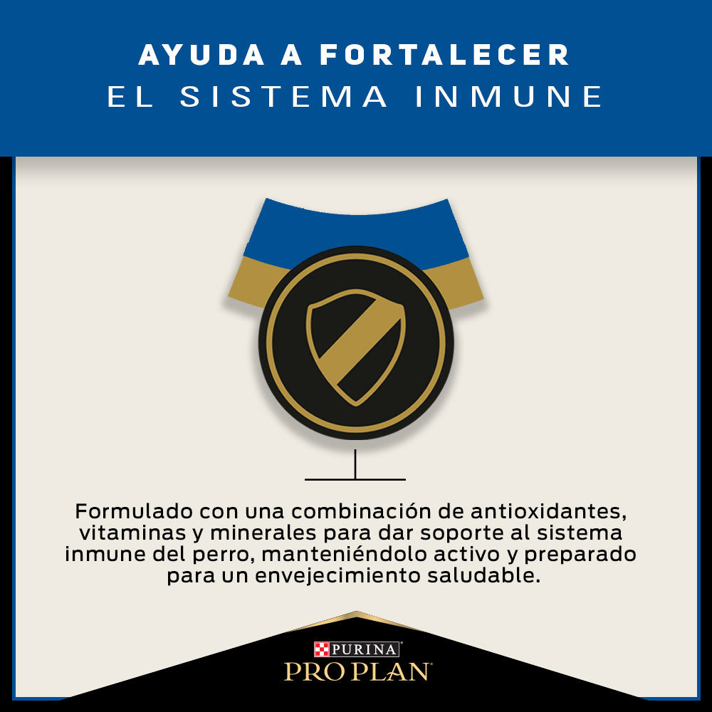 Alimento para perros minis y pequeños +7 años Pro Plan® Active Mind 3kg