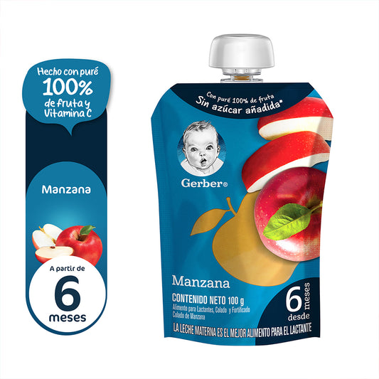 Gerber Pouch Manzana 100g