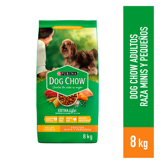 Alimento para perro Dog Chow Adulto Minis y Pequeños 8kg