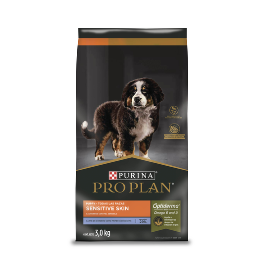 Alimento para perro Pro Plan Sensitive Cachorro Cordero 3kg