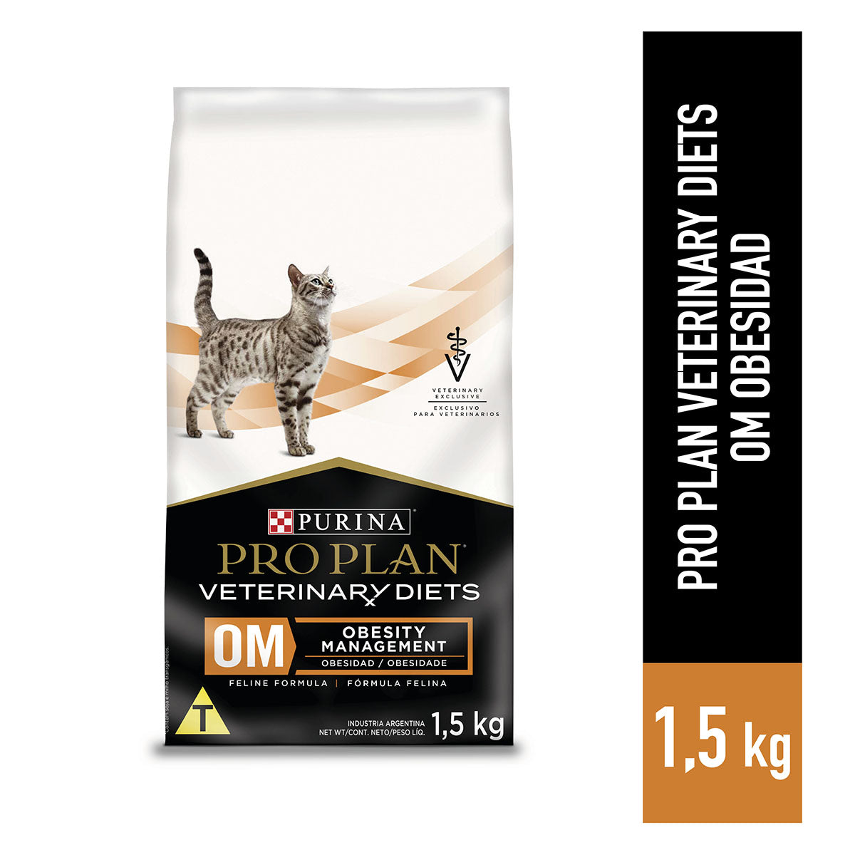 Pro Plan Veterinary Diets OM 1.5kg - Tratamiento para la Obesidad en gatos