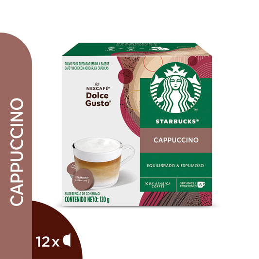 NDG by Starbucks® Cappuccino Caja de 12 Cápsulas