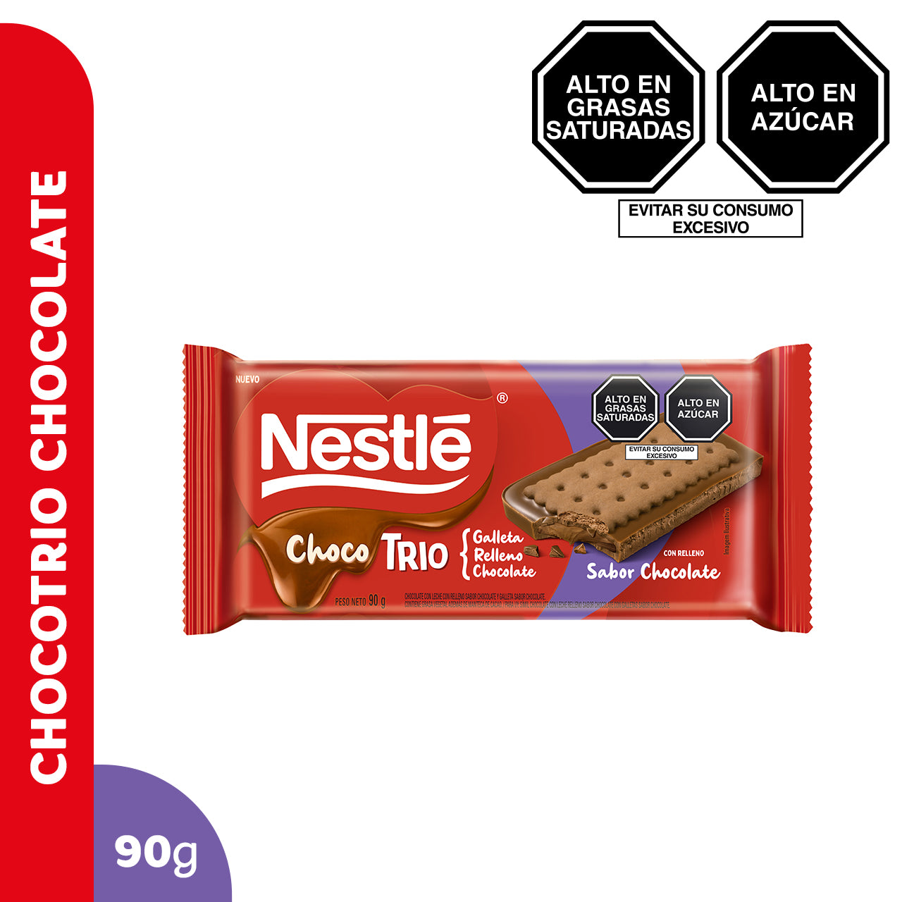 Chocotrio Chocolate 90g