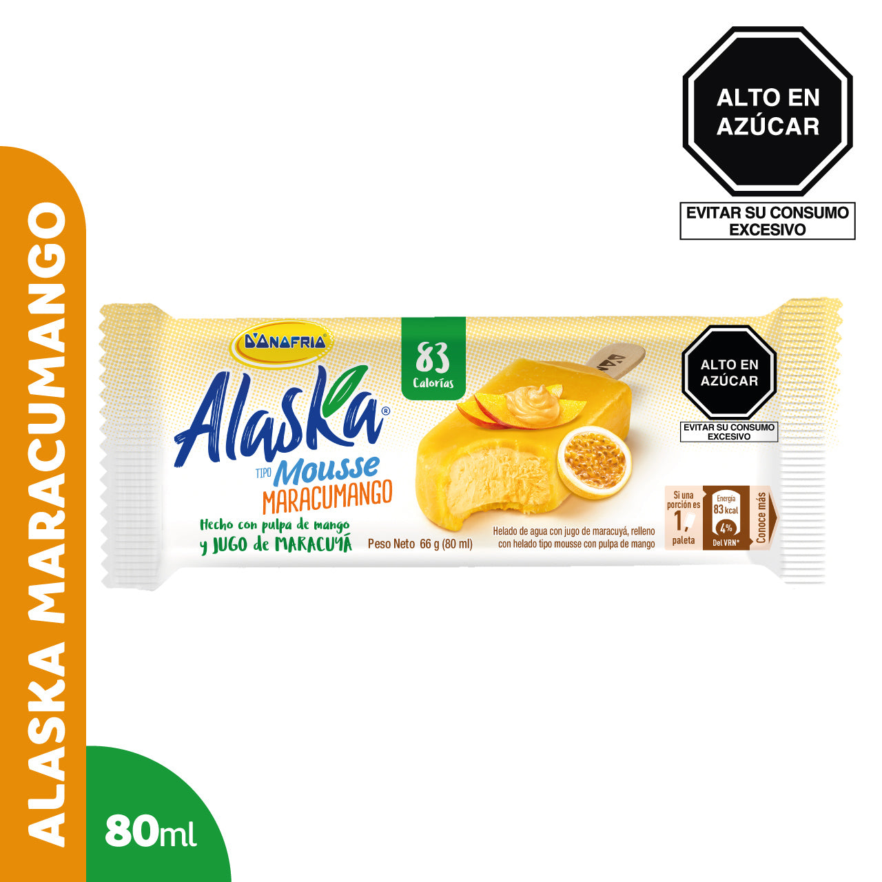 ALASKA Helado Maracumango 80ml