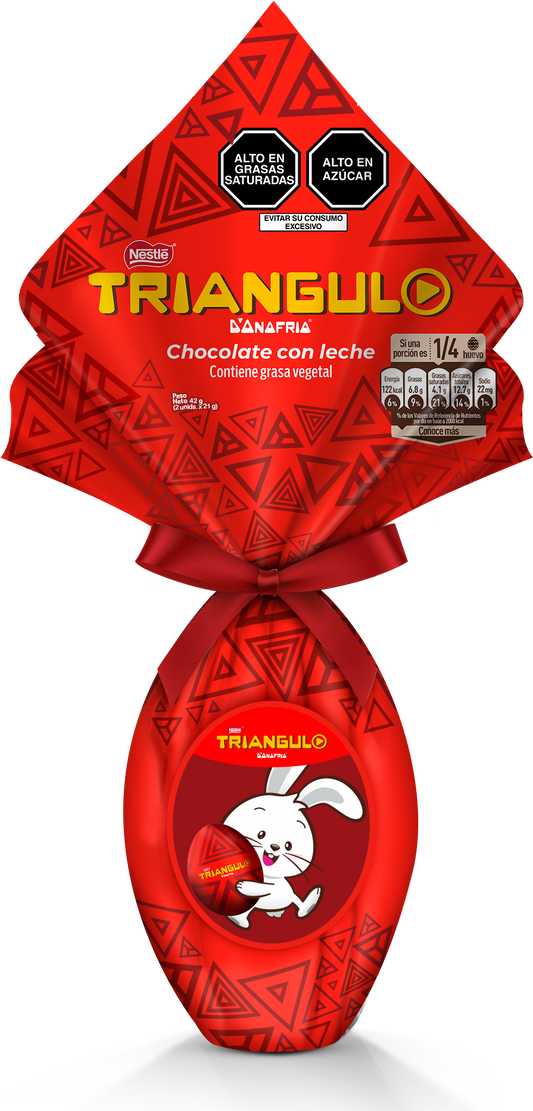 TRIANGULO Huevo Pascua 98g