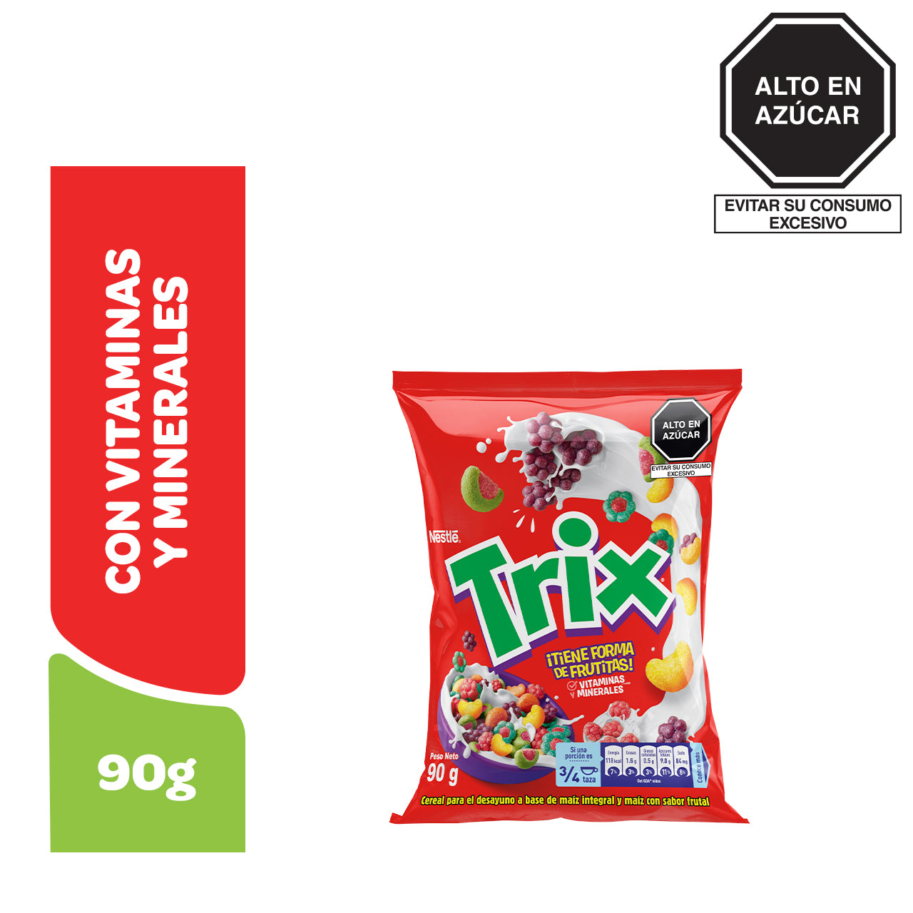 Trix Cereal Bolsa 90g