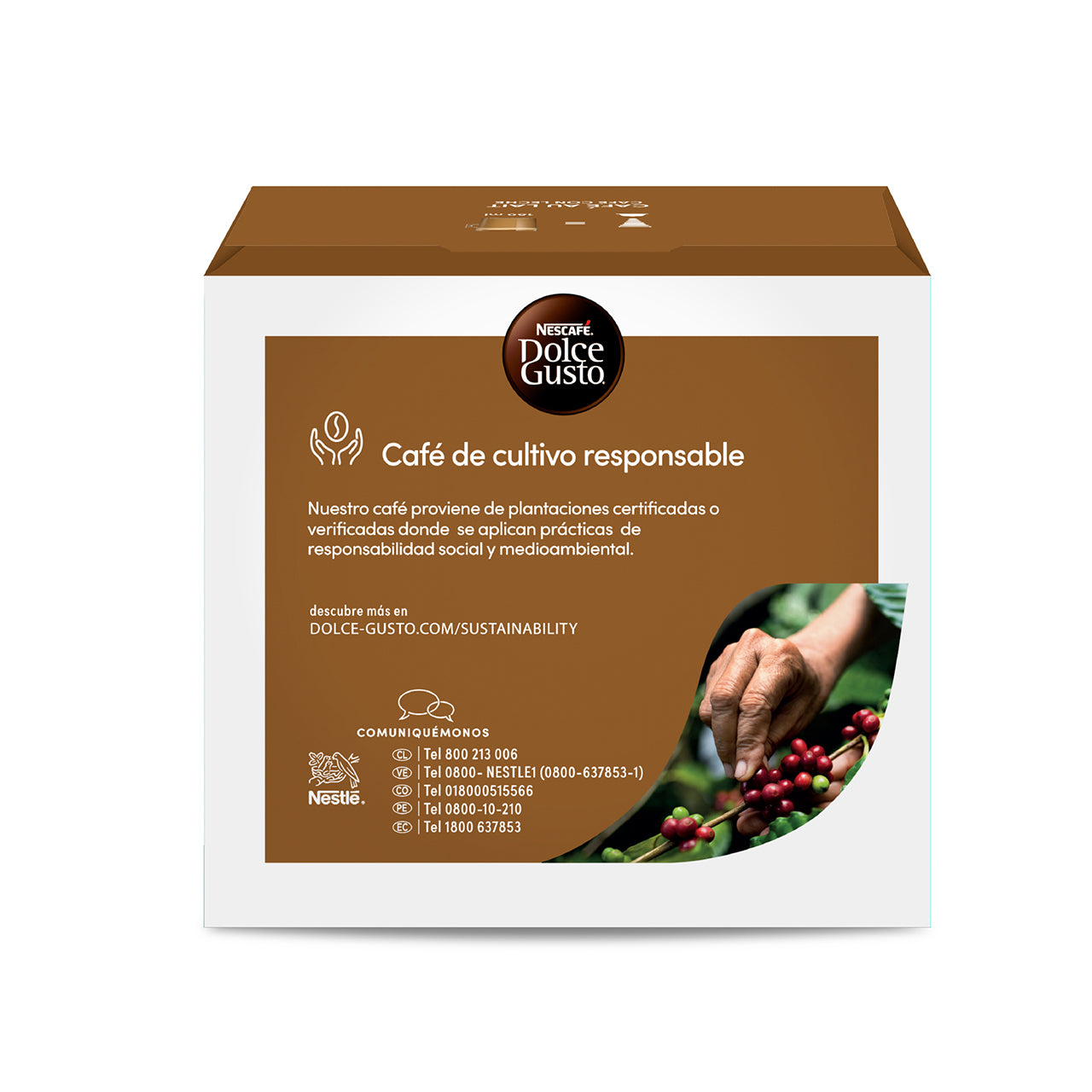 Nescafé® Dolce Gusto® Café con Leche Caja de 10 Cápsulas