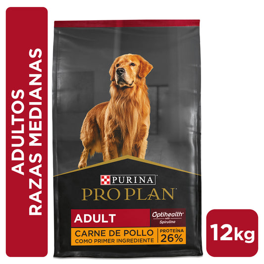 Alimento para perros adultos medianos Pro Plan® 12kg