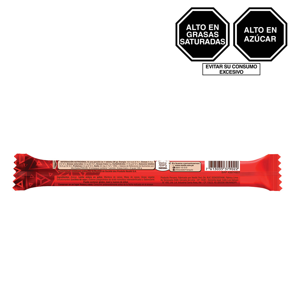 Chocolate Triángulo Clásico 30g