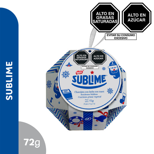 Nestlé Sublime Esfera Navideña 72g