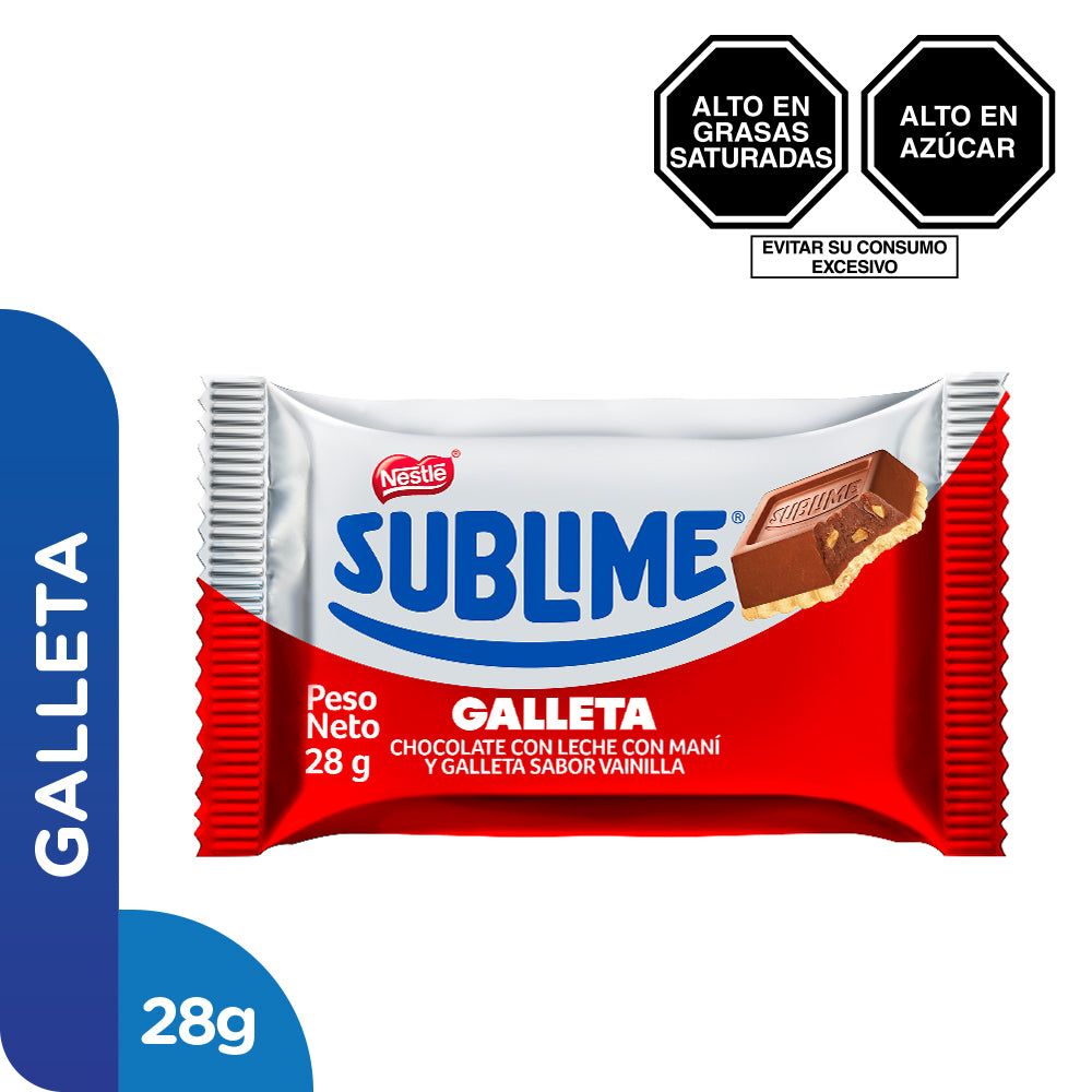 Sublime galletas 28gr