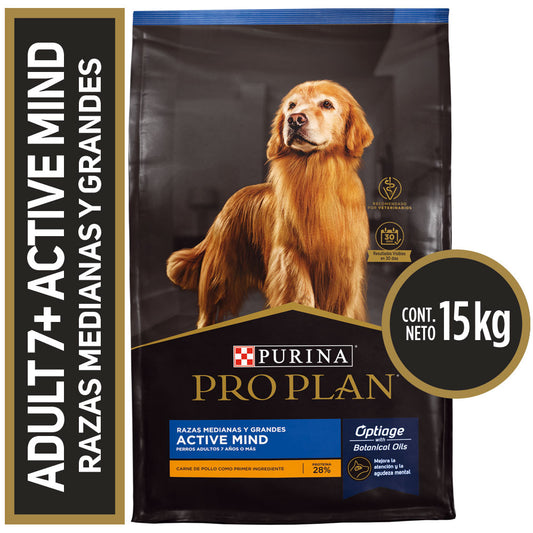 Pro Plan Adulto Mayor de 7años 15kg