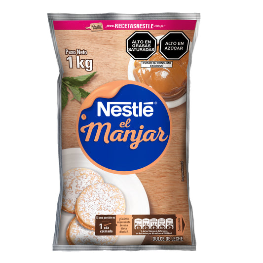 Manjar Blanco NESTLÉ bolsa 1kg