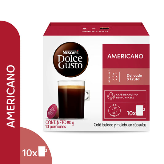 Nescafé® Dolce Gusto® Americano Caja de 10 cápsulas