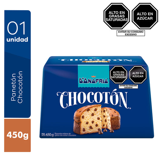 D'ONOFRIO CHOCOTON Panetón 450g VENCE: 18/06/2024