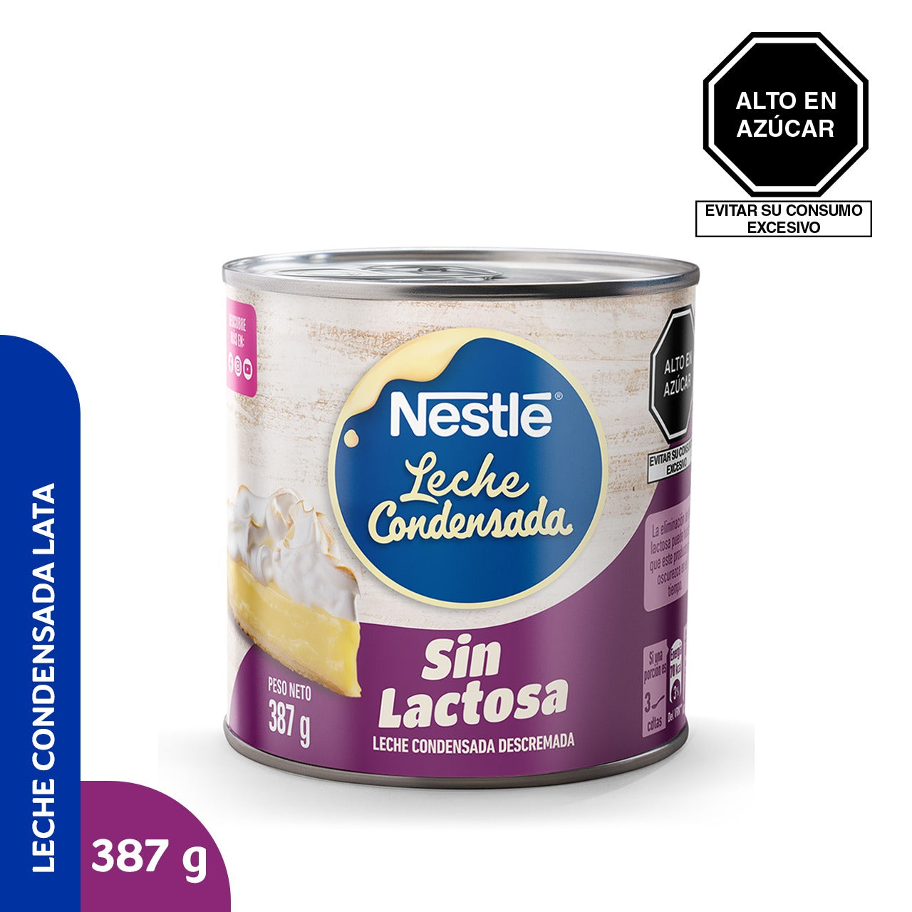 Leche Condensada Sin Lactosa Tarro 387g