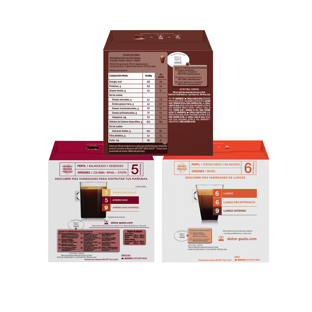 Pack x3 Mix Nescafé® Dolce Gusto®