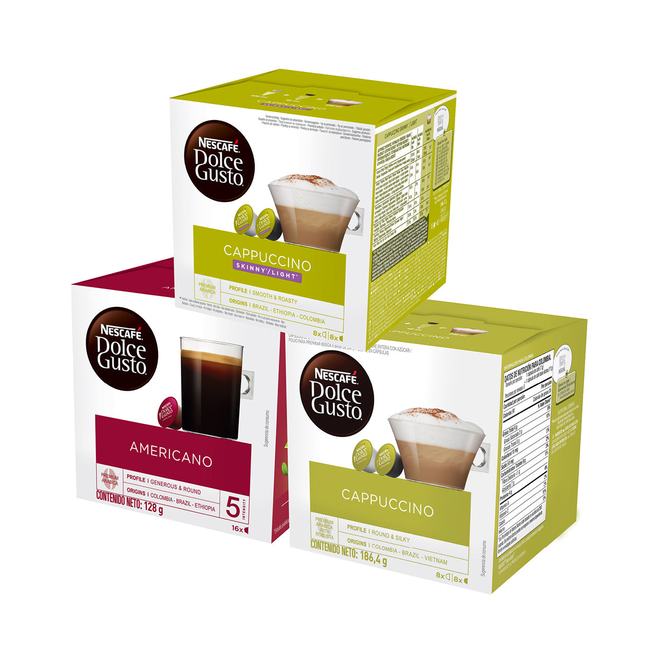 Pack x3 Mix Nescafé® Dolce Gusto®