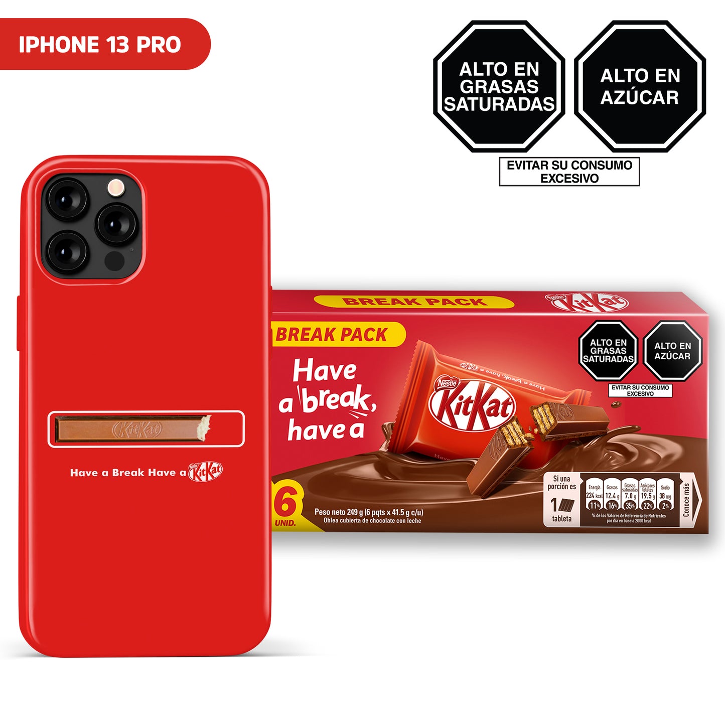Pack KitKat + Case 1