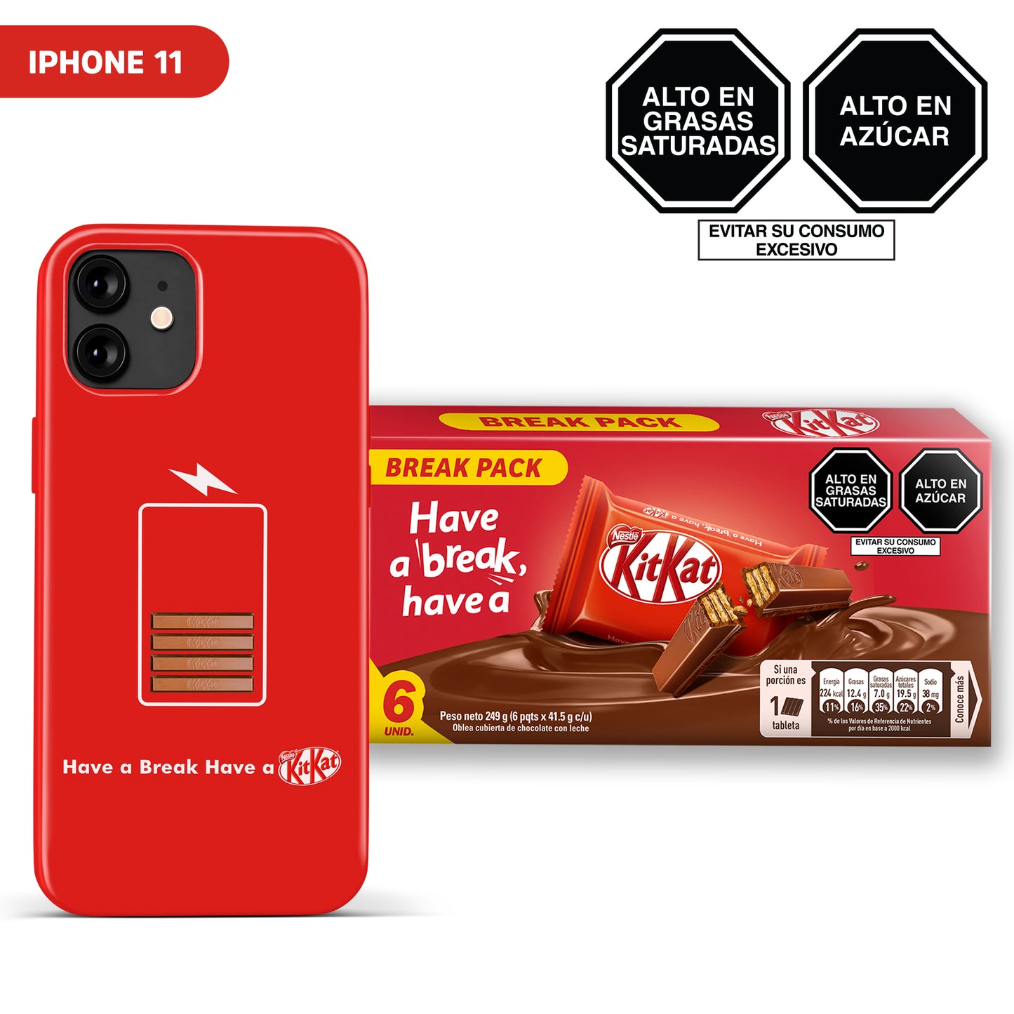 Pack KitKat + Case 2