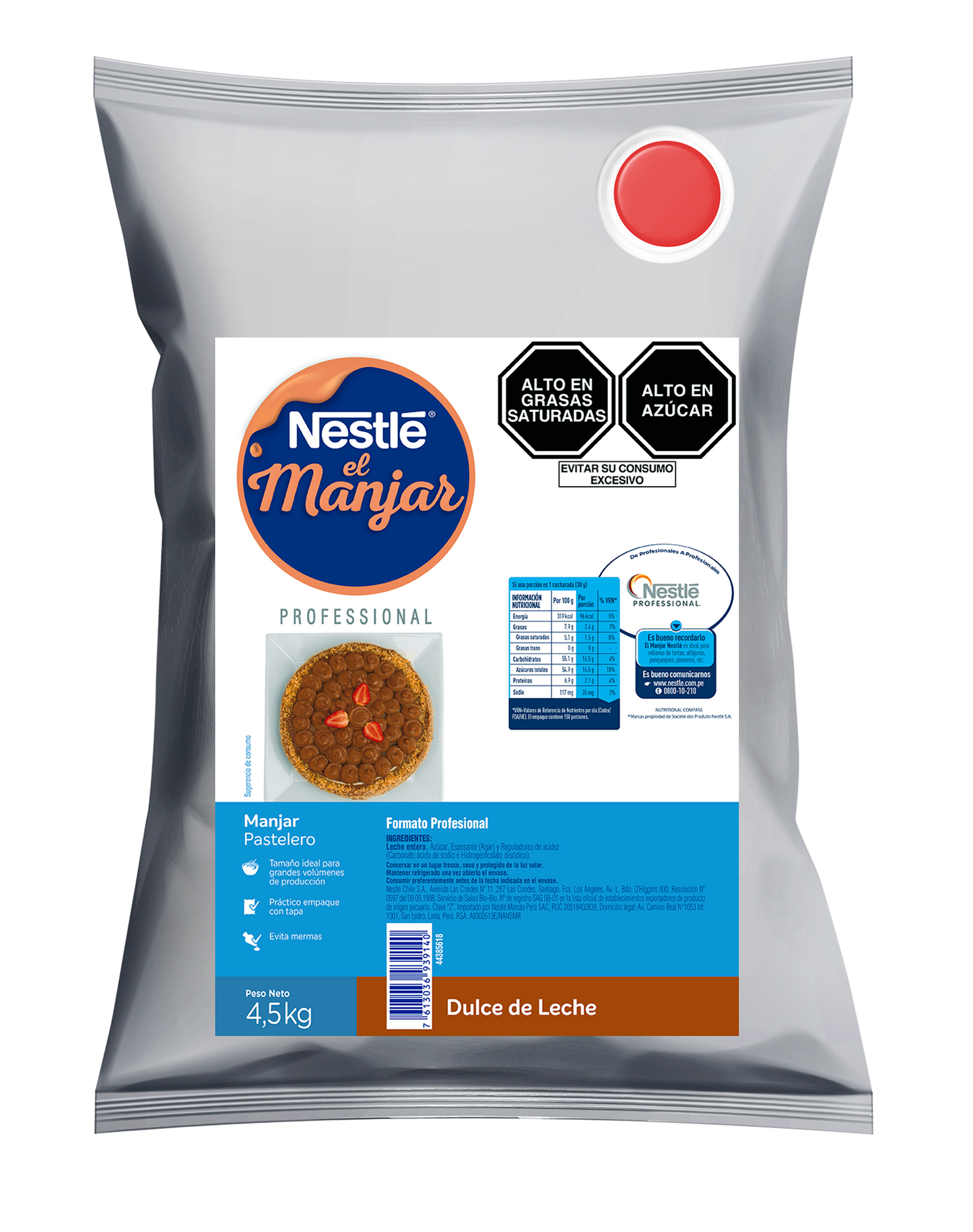 NESTLE EL MANJAR Bolsa 4.5kg
