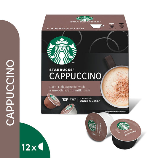 Starbucks® Cappuccino Caja de 12 Cápsulas