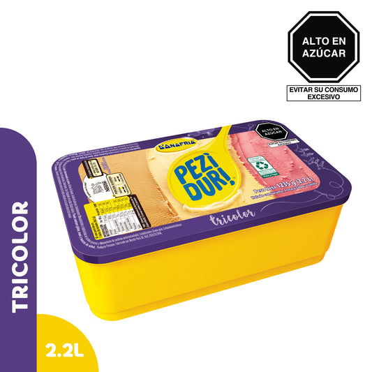 Helado Peziduri Tricolor Rendidor 2.2L