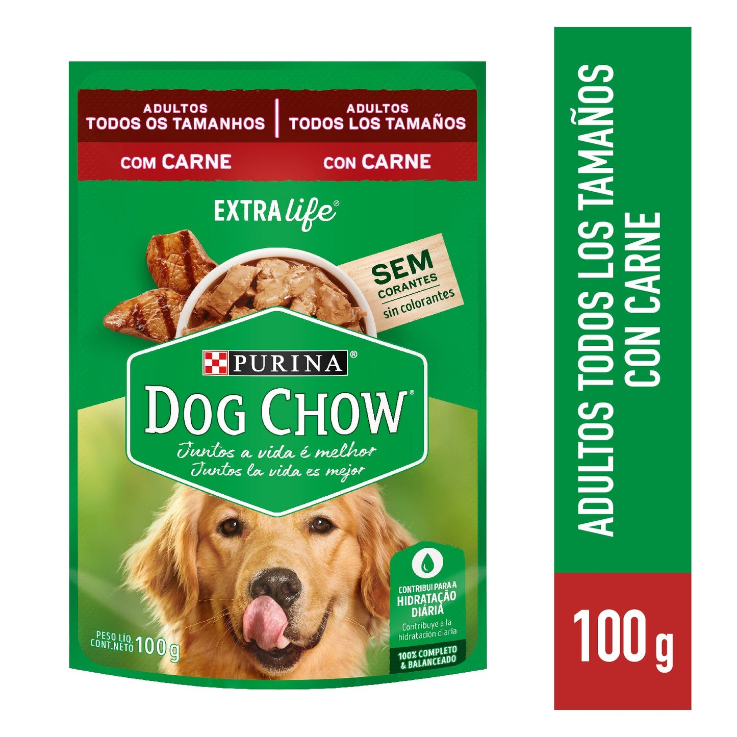 Alimento húmedo Dog Chow® Cena de Carne 100 gr.