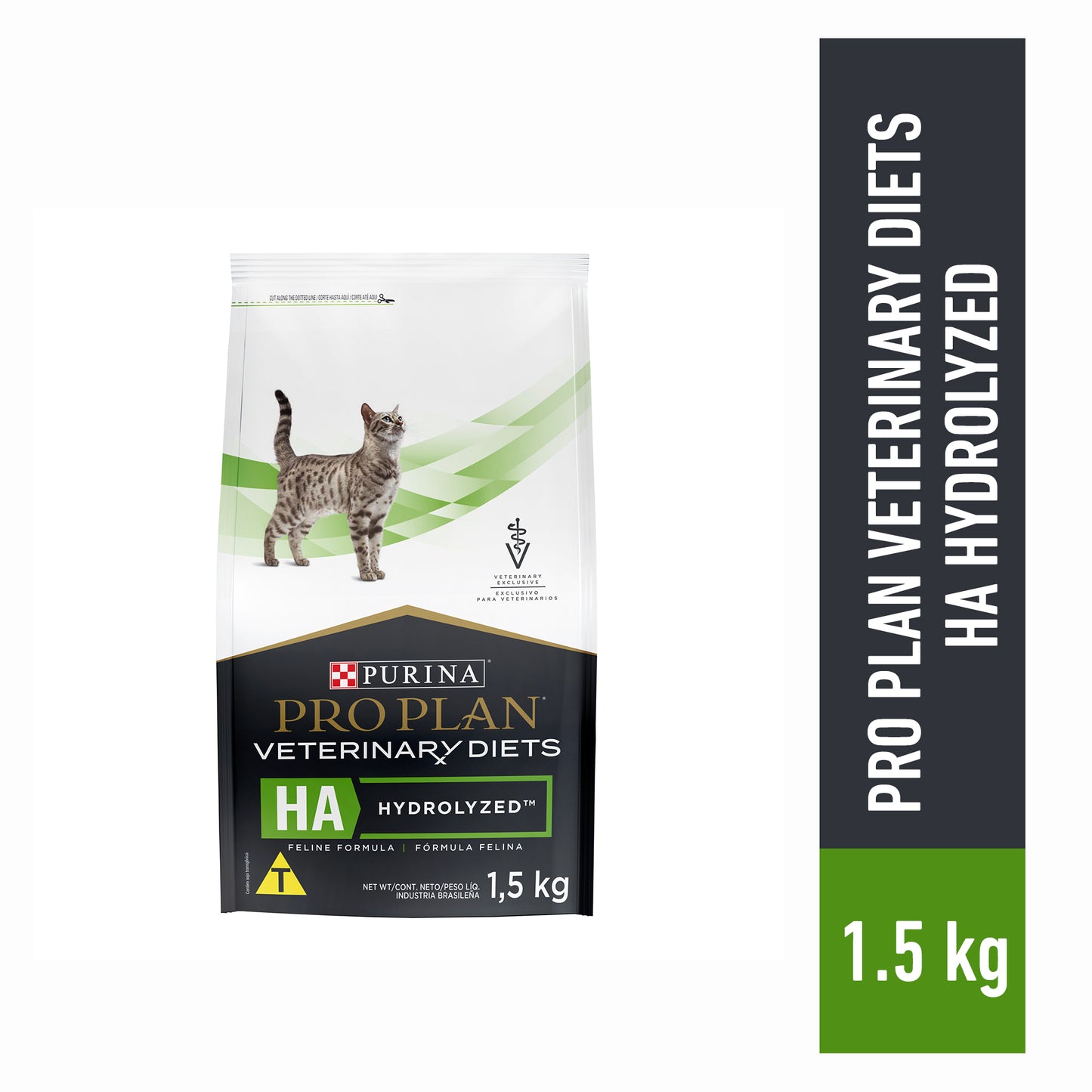 Pro Plan Veterinary Diets HA 1.5kg - Tratamiento de Enfermedades Alérgicas en gatos