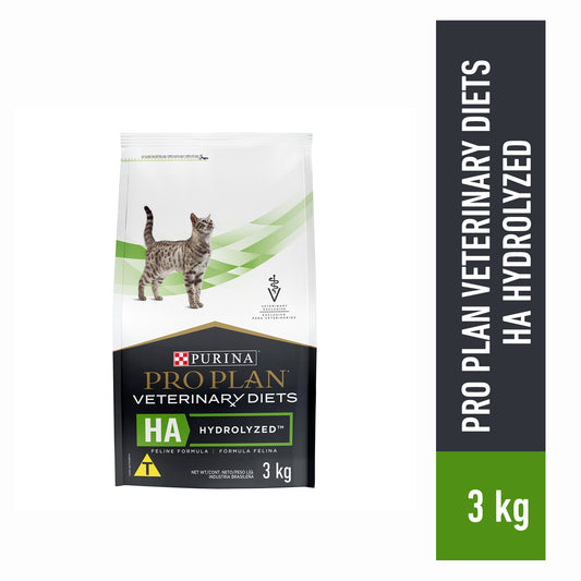 Pro Plan Veterinary Diets HA 3kg - Tratamiento de Enfermedades Alérgicas en gatos