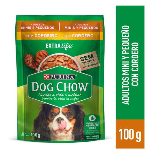 Alimento húmedo Dog Chow® Cordero 100 gr.