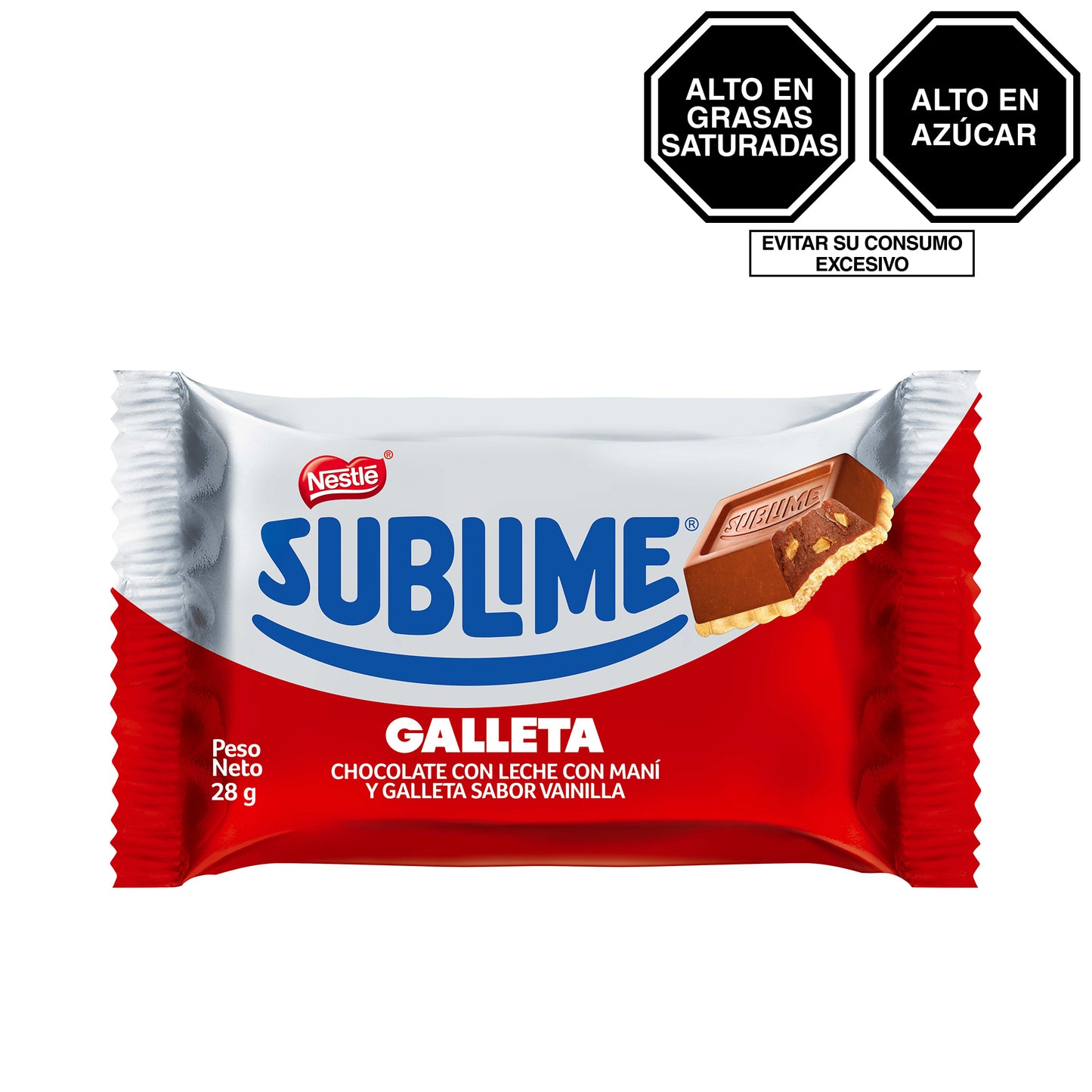 Sublime Chocolate Galleta  24 uni x 28 gr. c/u