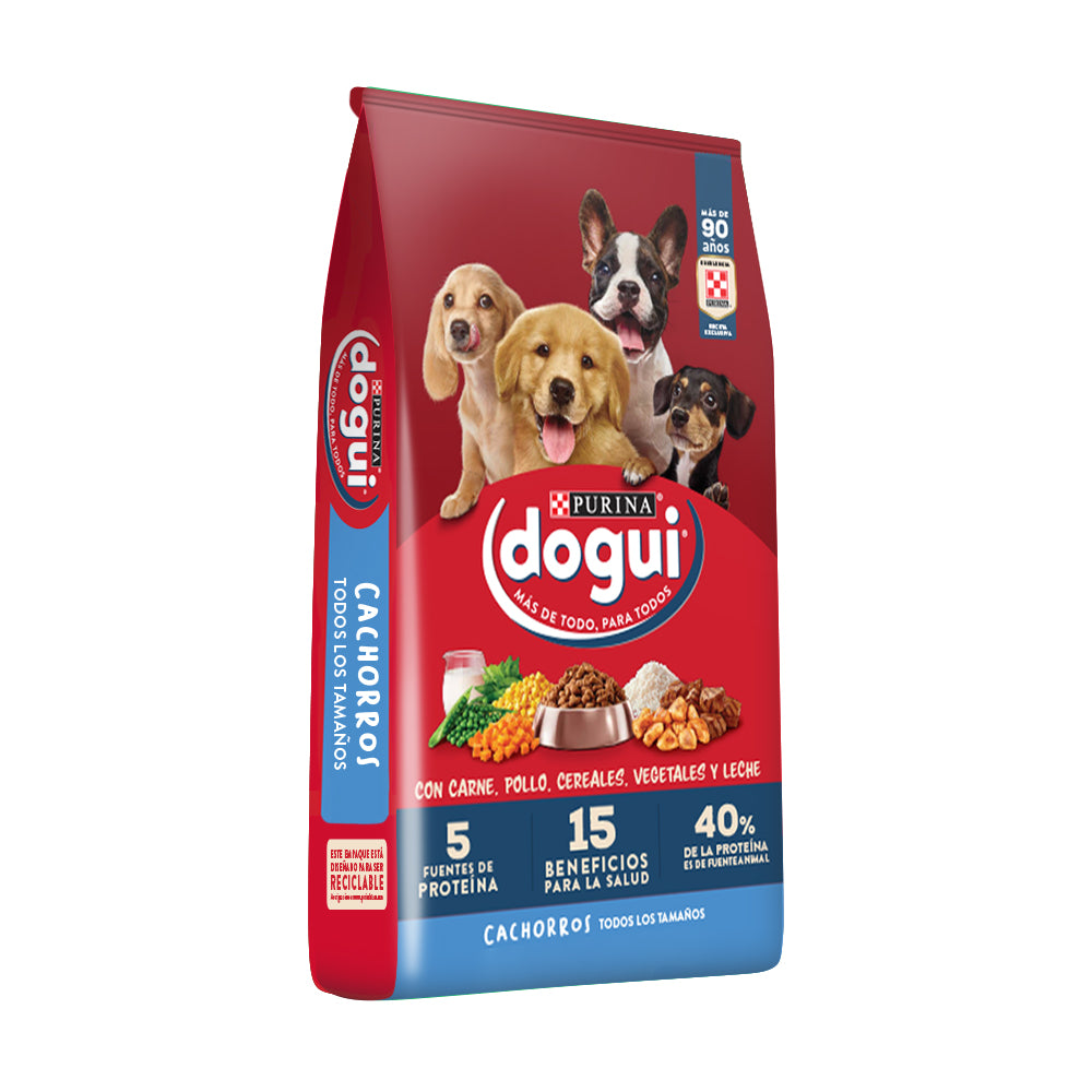 Alimento para perros Dogui Cachorros sabor pollo y carne en bolsa de 8kg