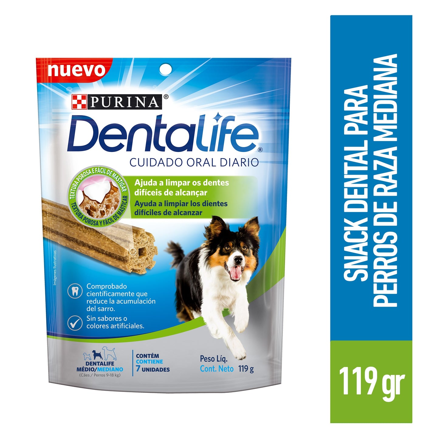 Dentalife Perros Adultos razas medianas 119 gr.