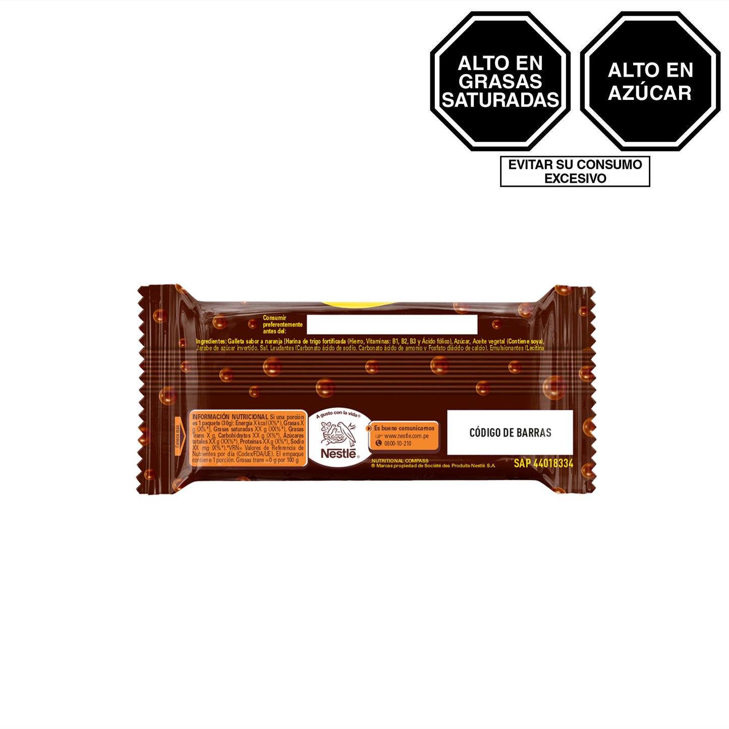 Galletas Morochas Doble Placer 6 pack de 34.4 gr. c/u