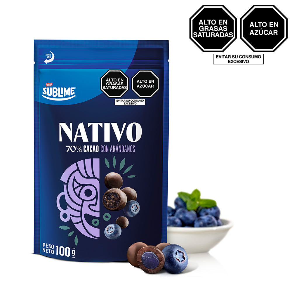 Sublime Nativo Arándano 100 gr.